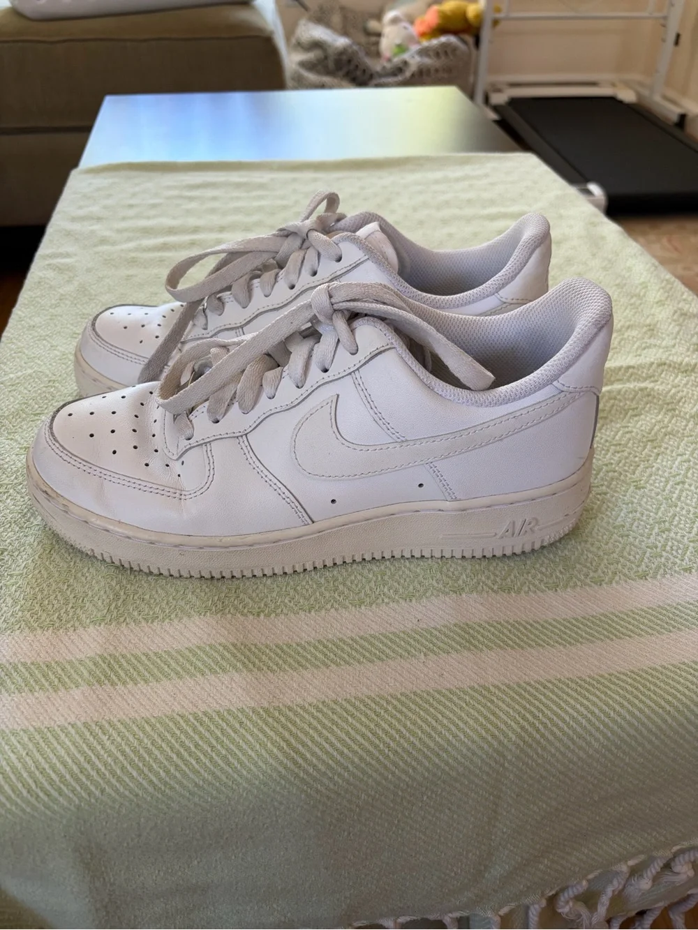 Nike Air Force 1 Low Top Sneakers in White